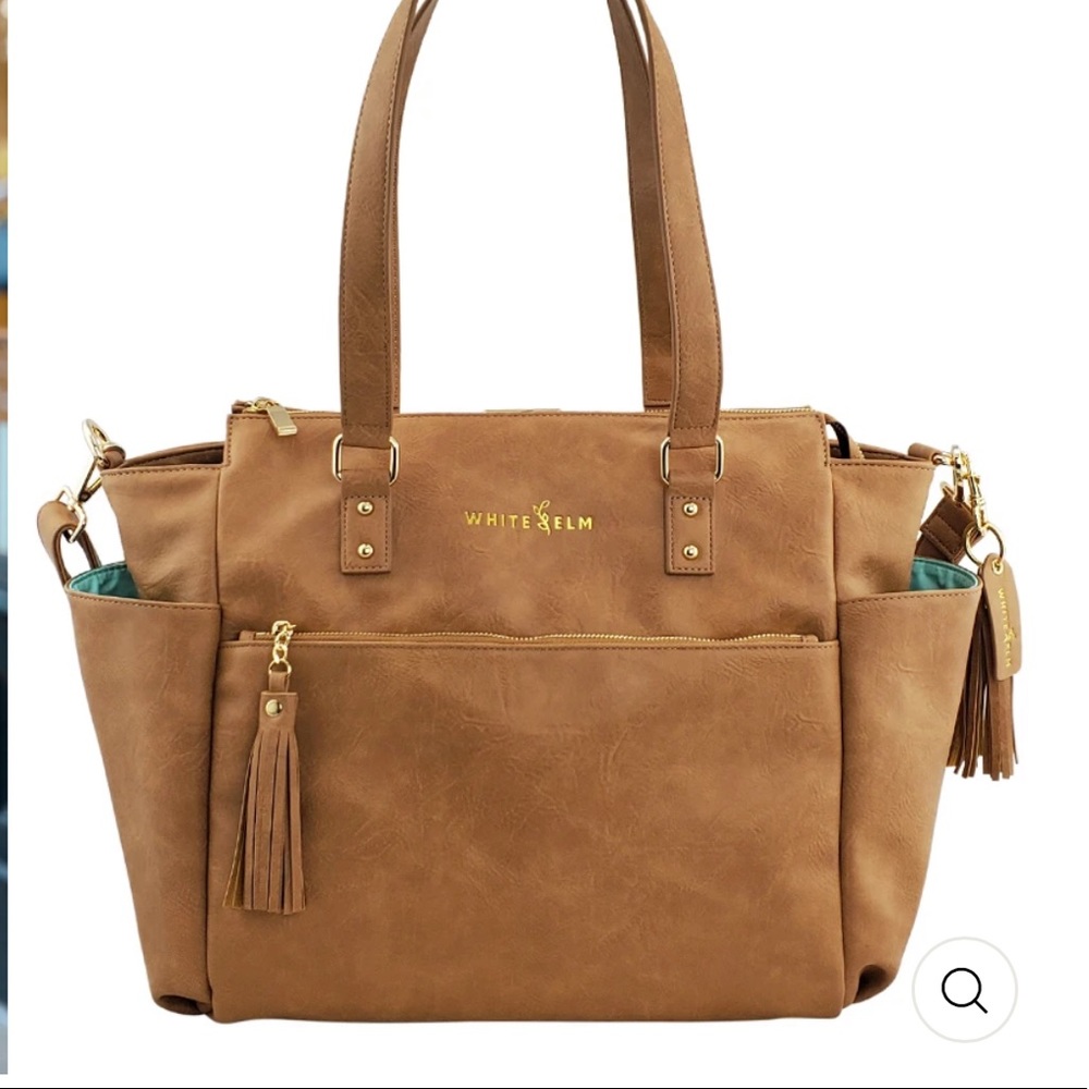 White Elm diaper bag NWOT